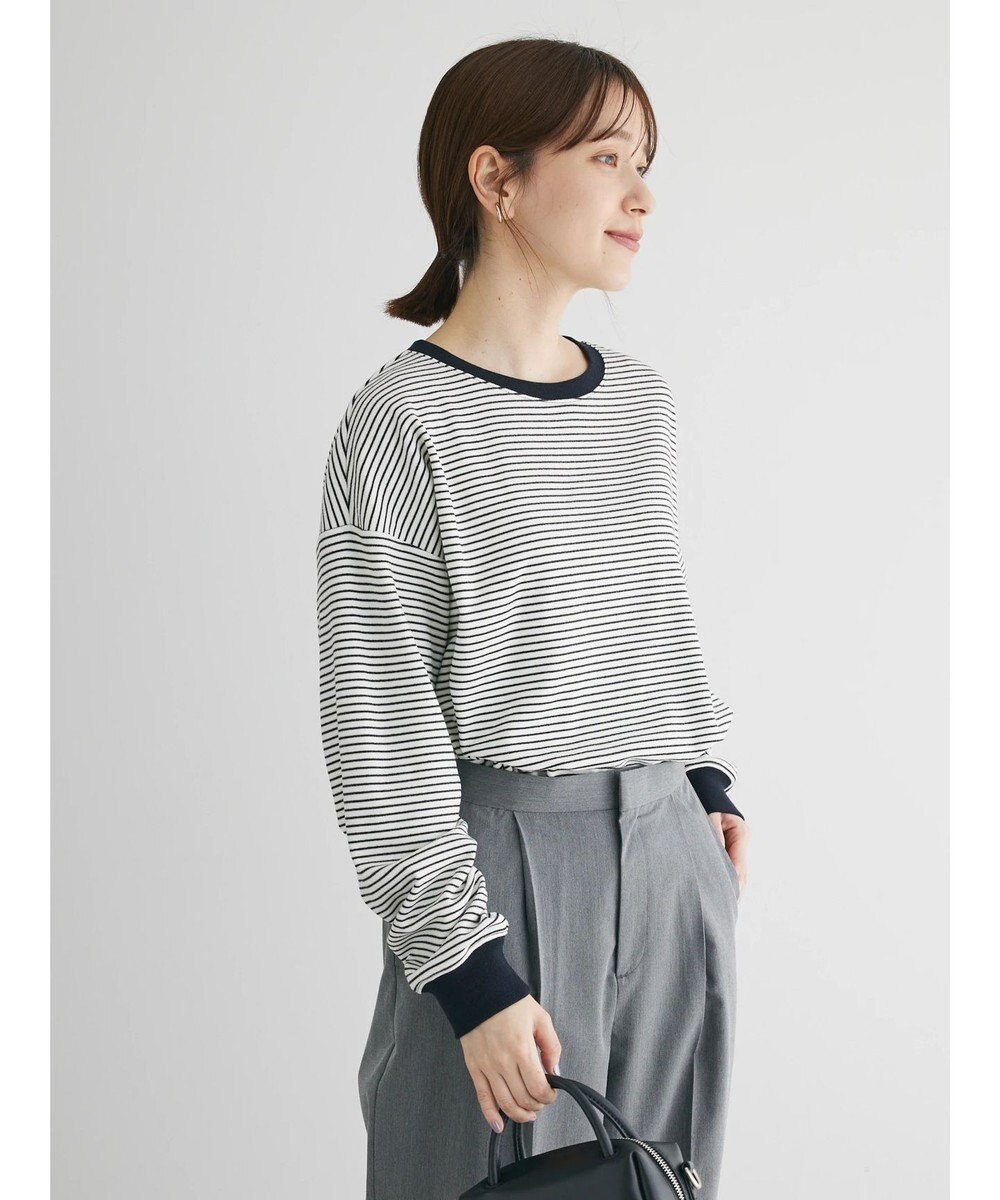 Green Parks マシュマロタッチボーダープルオーバー 