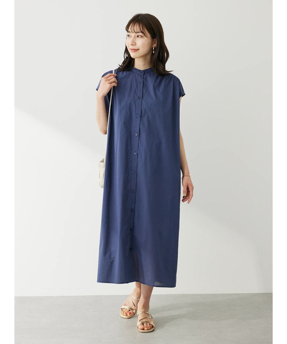 Green Parks ・Ｐｅｔｉｔ　Ｆｌｅｕｒ　カラーシャツワンピース 