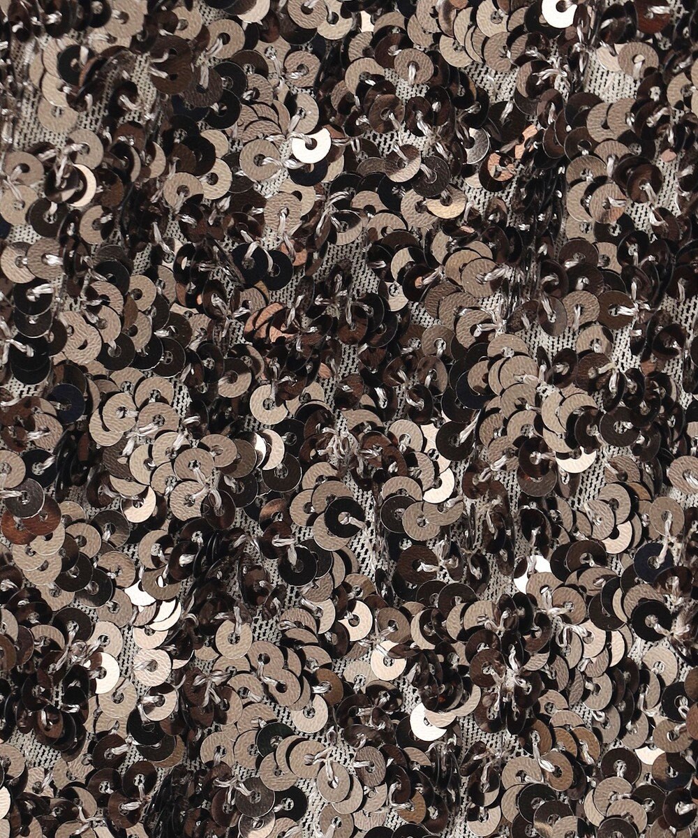 BEIGE， 【洗える】ALYSSUME / スパンコールストレッチニットスカート 