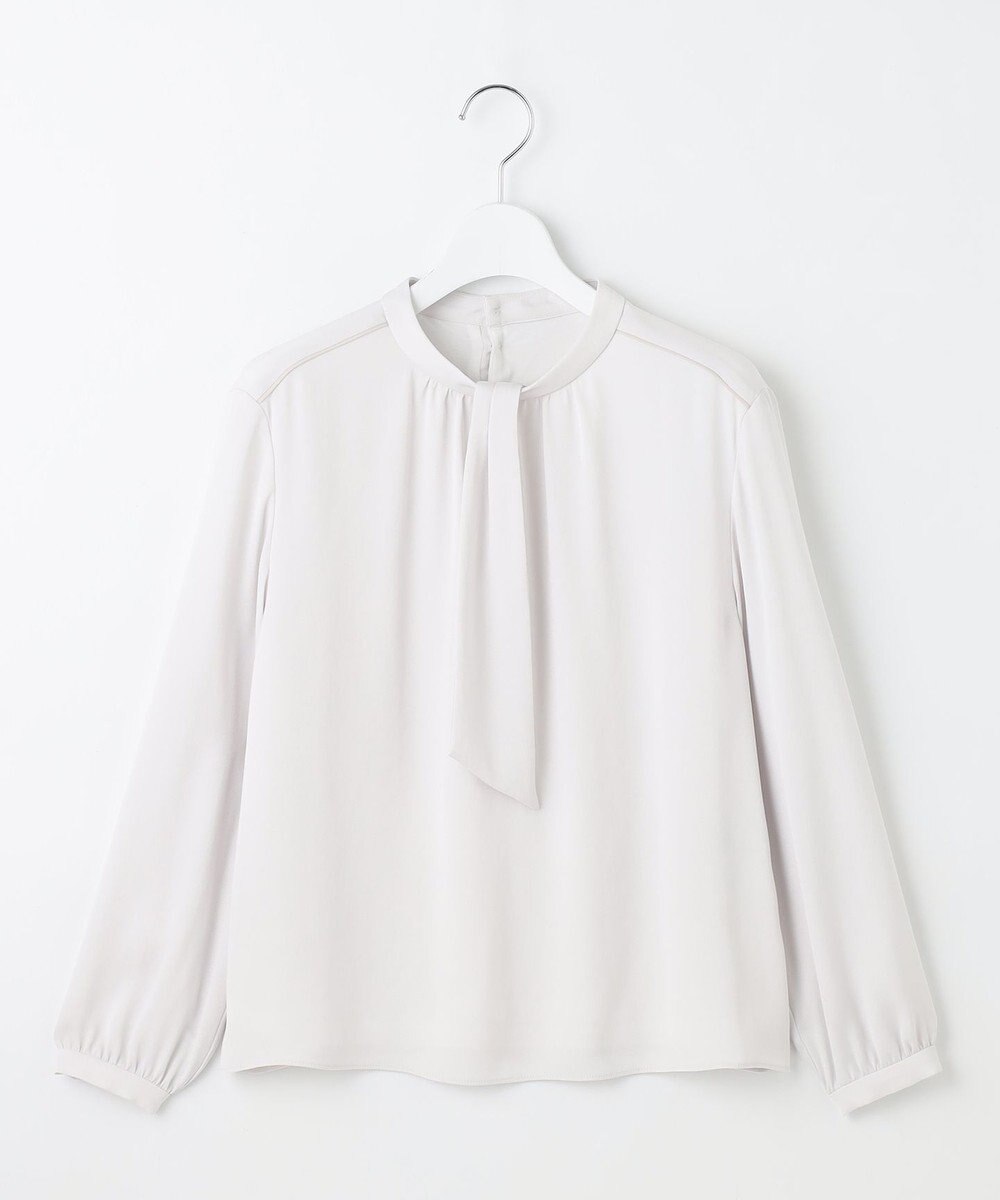 J.PRESS LADIES ジョーゼット モックネック カットソー 