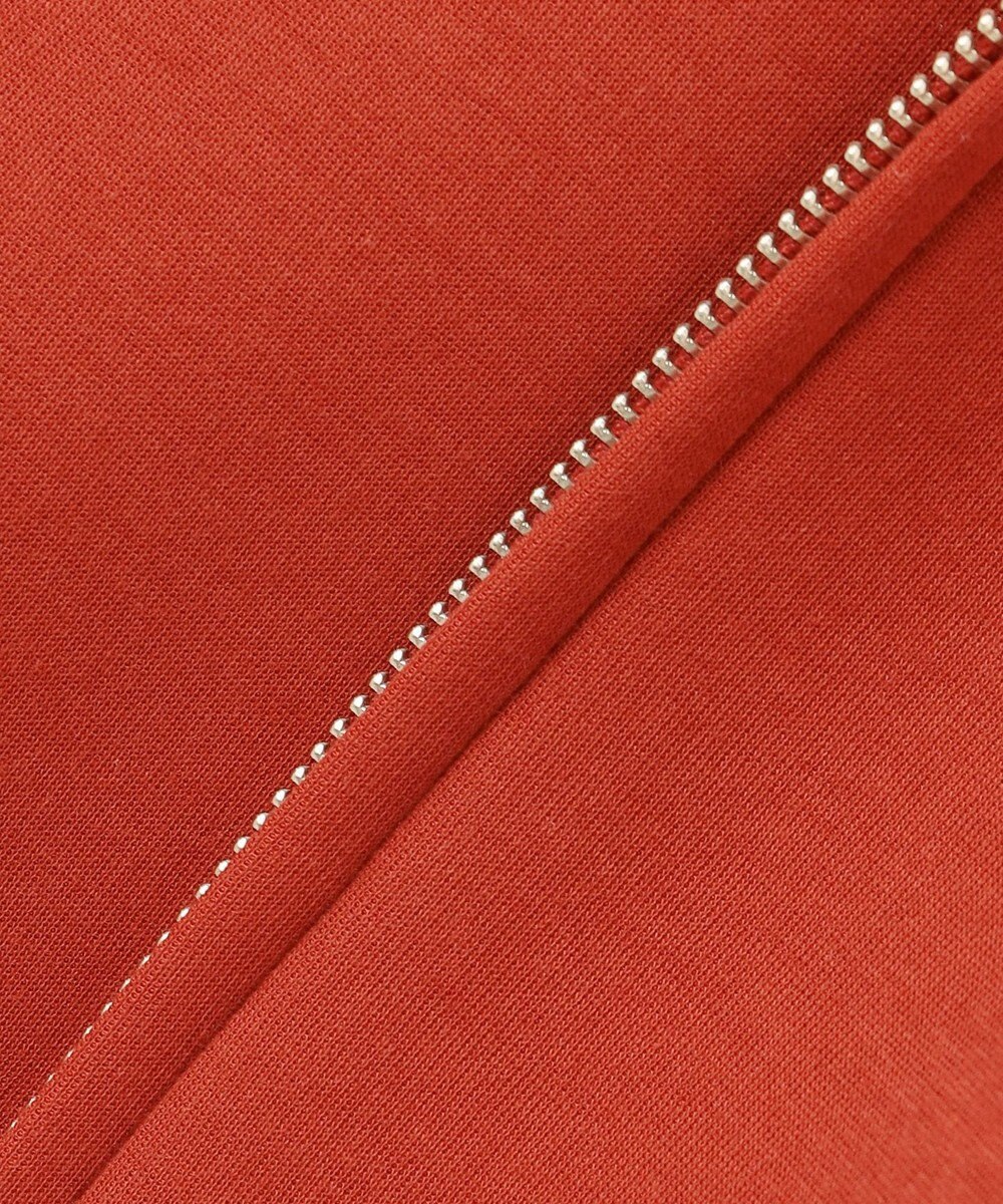 J.PRESS LADIES ダンボールジャージー ジップアップ パーカー 