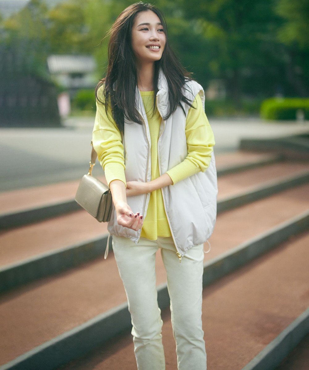 23区 【WEB限定カラーあり/洗える】ウーステッドウール ビッグシルエット ニット 