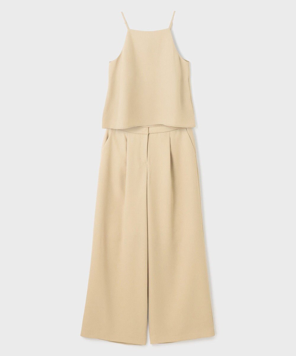 GRACE CONTINENTAL キャミ付レイヤードパンツ 