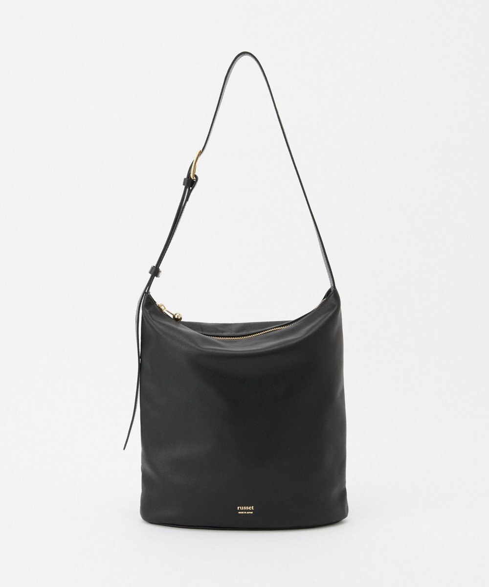 russet 【2025AW新作】レザー丸底バケットバッグ(CE-1615) 