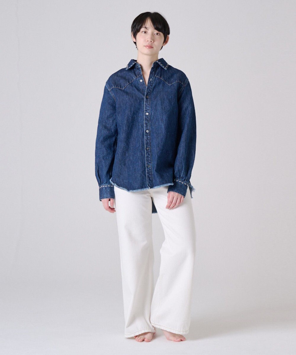 Ripo trenta anni STUDS デニムシャツ 