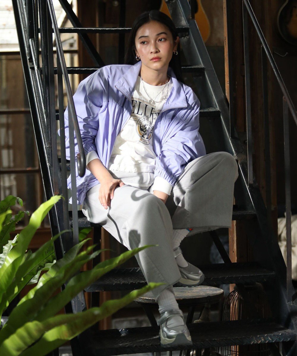 Green Parks リメイク風ナイロンドッキングプルオーバー 