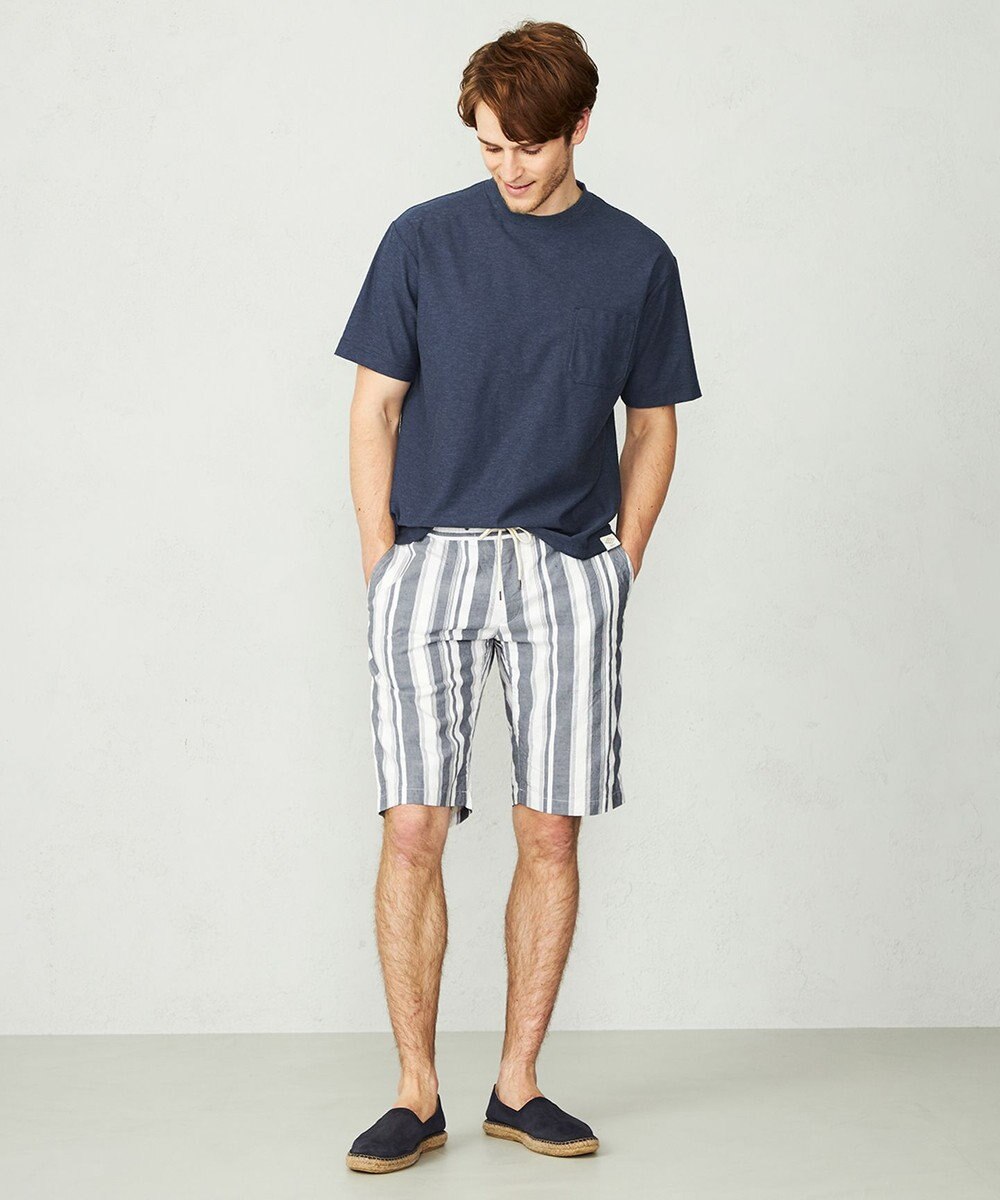 JOSEPH ABBOUD MOUNTAIN 【SPACE／UNISEX】オーガニックコットンスラブプレーティング天竺 Tシャツ 