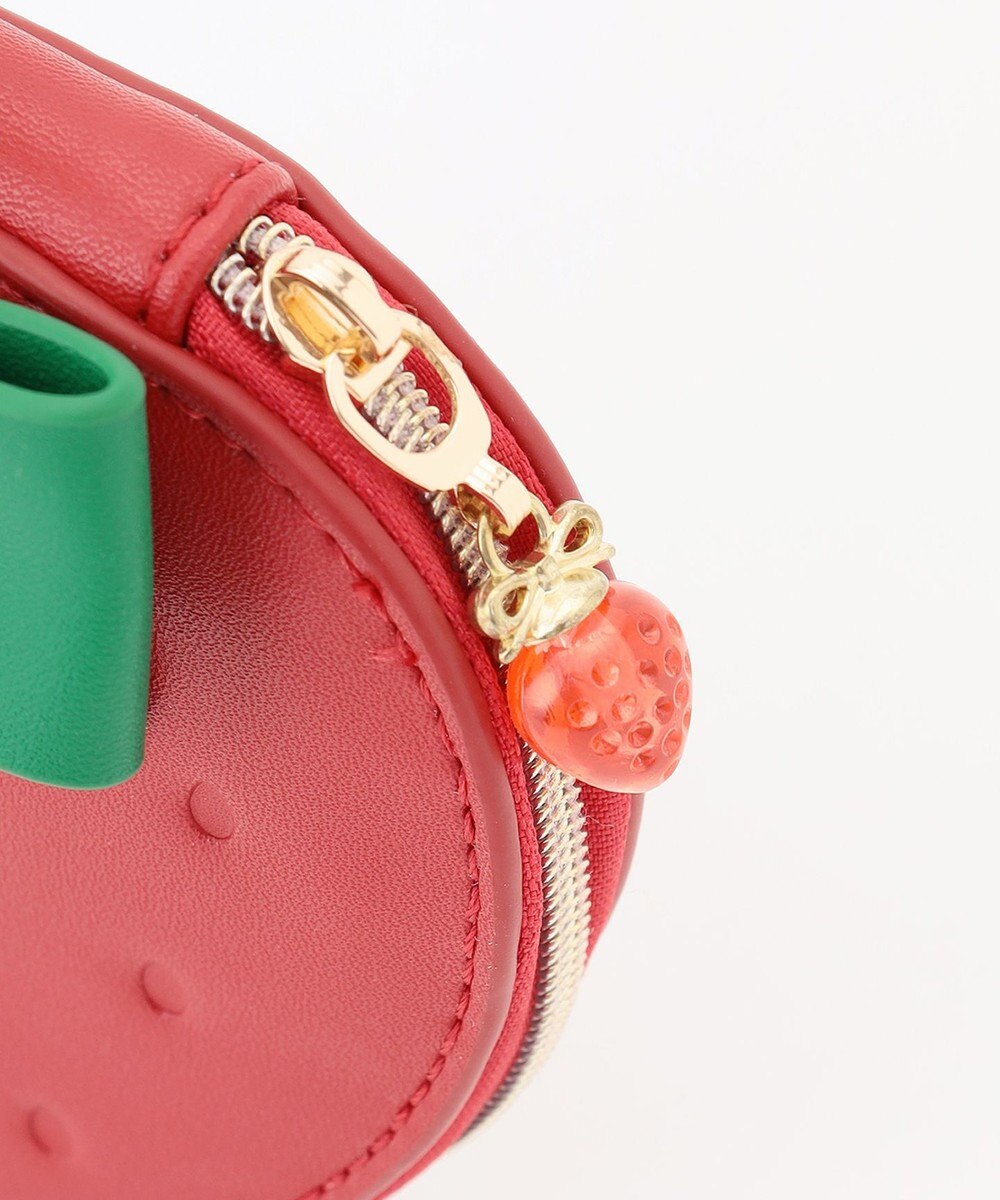 ANY KIDS 【Strawberry Collection】カラビナ付きいちごポーチ 