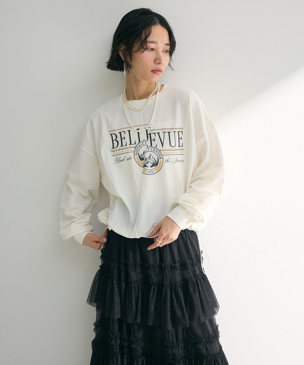 Green Parks リメイク風ナイロンドッキングプルオーバー 