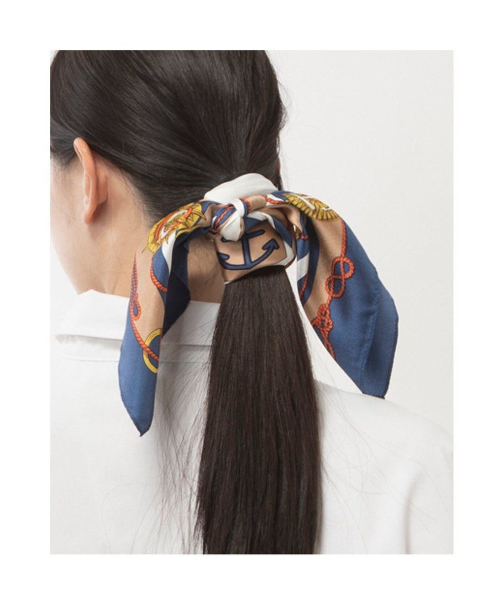 UNBILLION カカトゥ kakatoo / マリンガーランド柄シルクスカーフ 