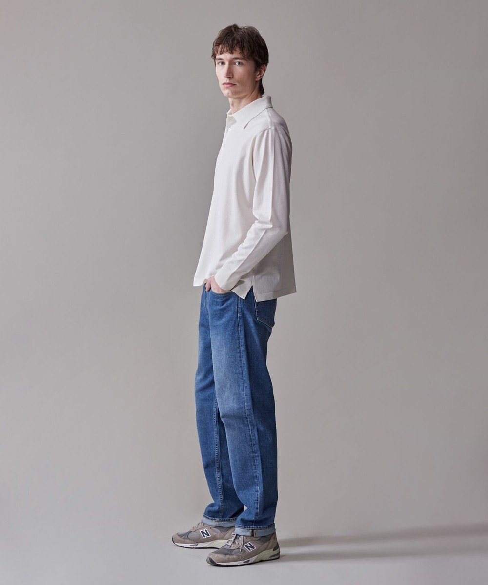 J.PRESS MEN 【きちんと感 × ニットのような柔らかな着心地】フレックスジャージ ポロシャツ 