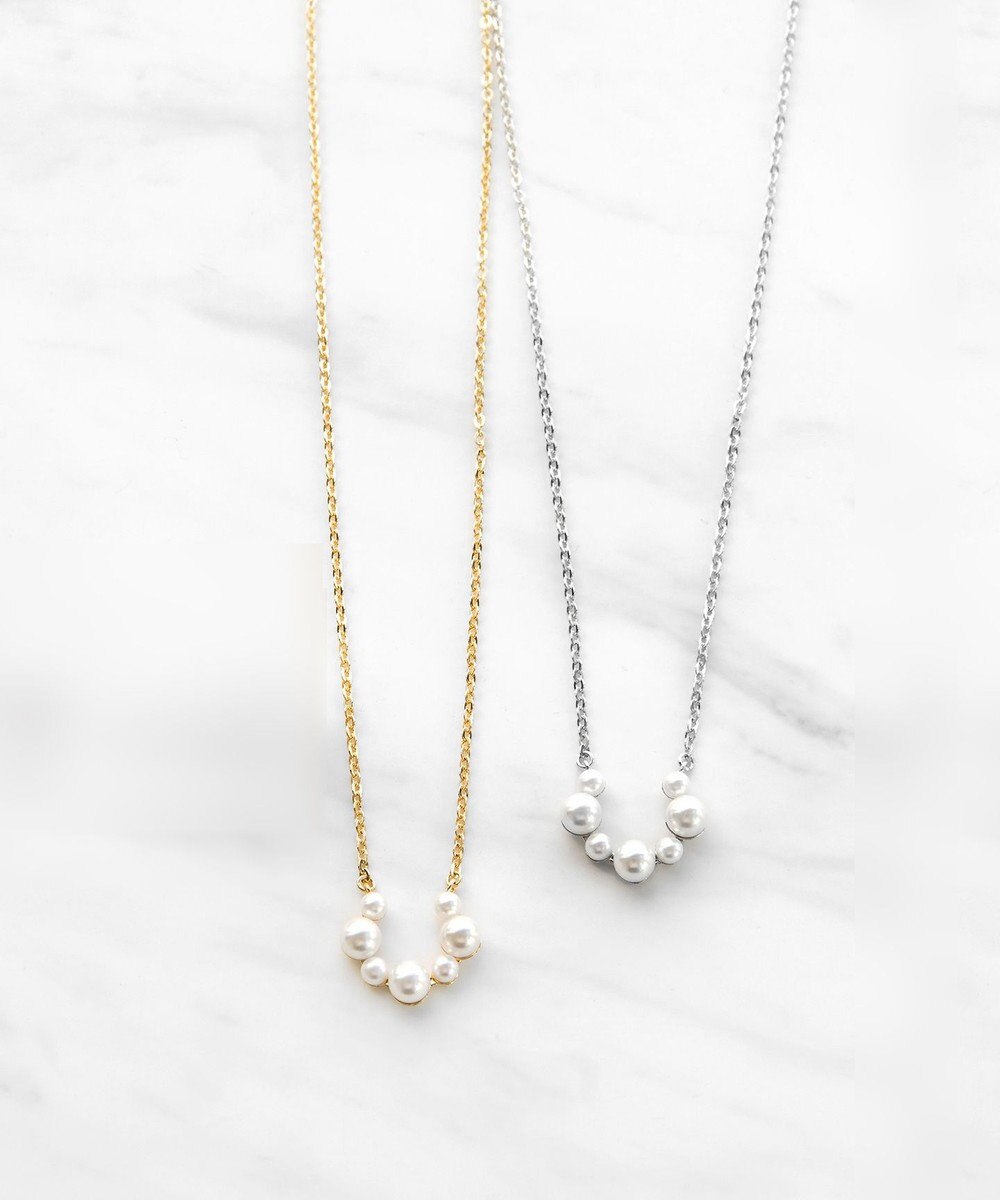 FRILL PEARL HORSE SHOE NECKLACE ネックレス / TOCCA | ファッション