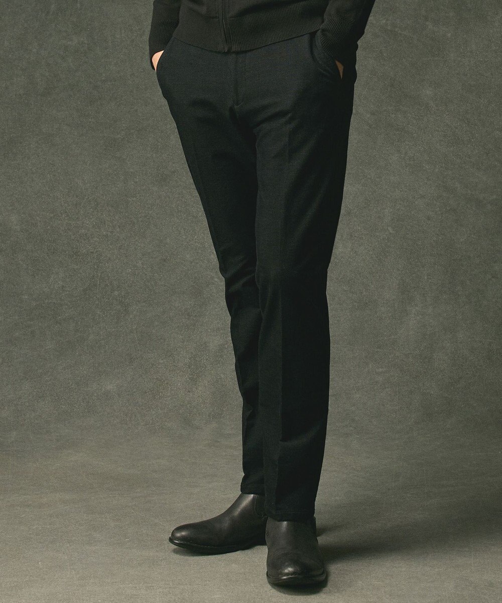 JOSEPH ABBOUD 【キングサイズ・ウエストも伸びる！/暖かパンツ/オーガニックコットン使用】ライスコールストレッチパンツ 