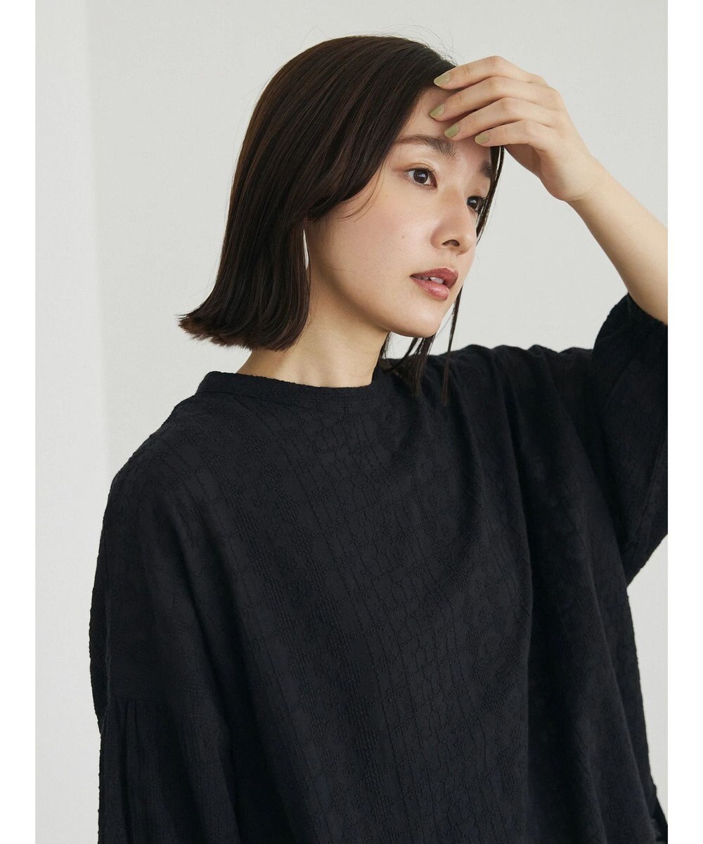 Green Parks インド綿 SET２点 刺繍７分丈ブラウス＋タンクトップ 