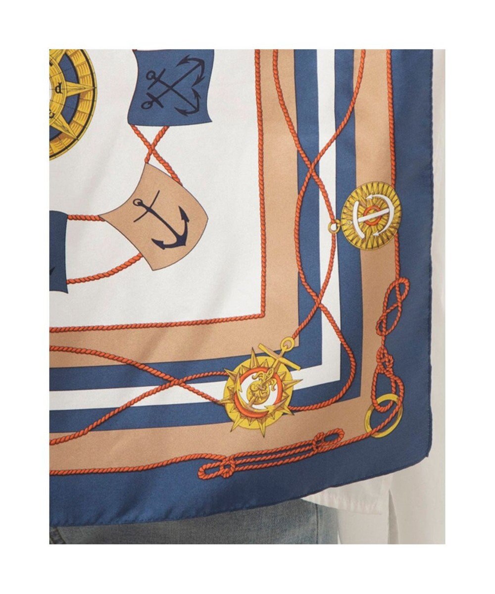 UNBILLION カカトゥ kakatoo / マリンガーランド柄シルクスカーフ 