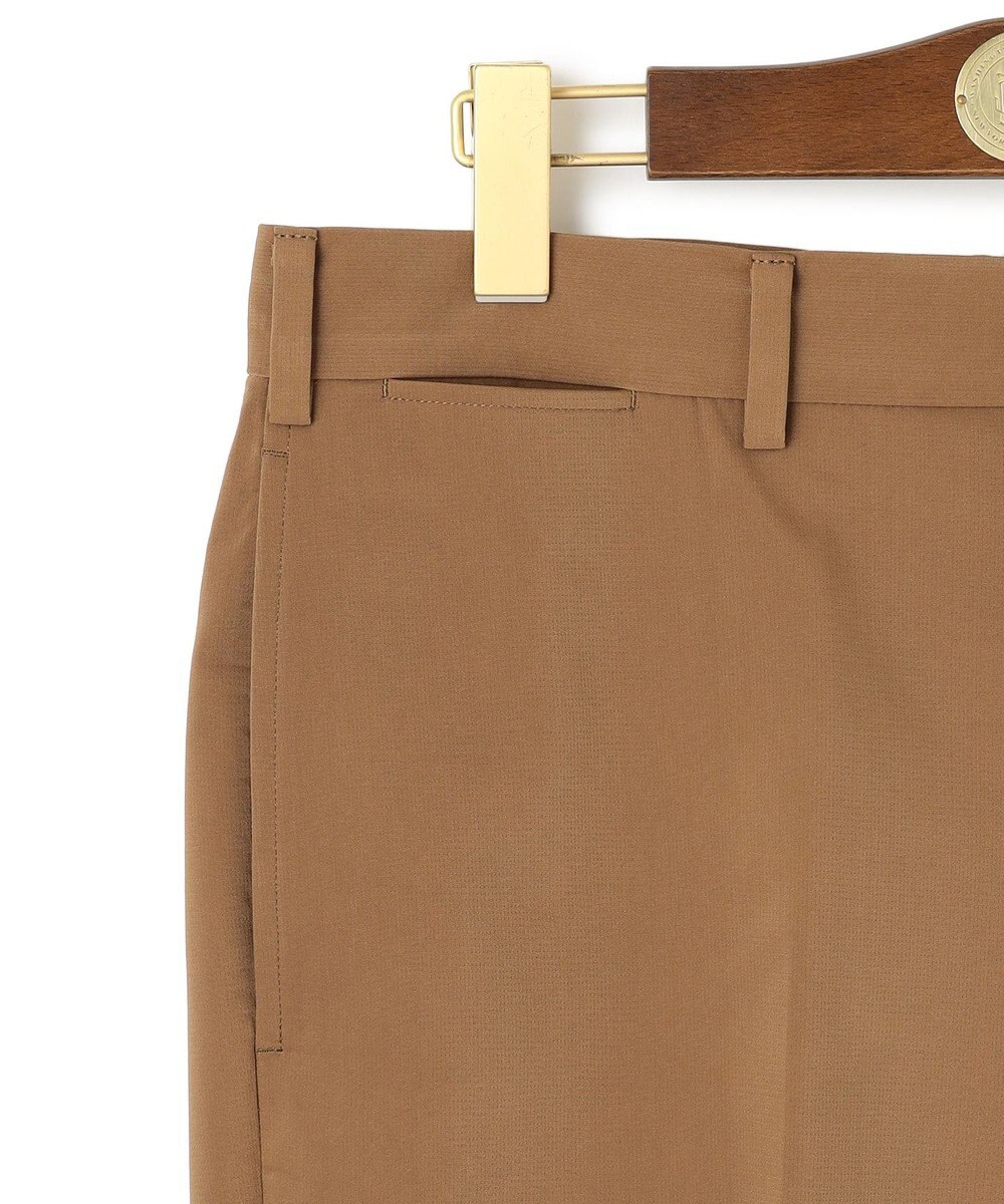 J.PRESS MEN 【J.PRESS ORIGINALS】2WAY STRETCH POLYESTRE PIQUE NEW PIPED STEM TROUSERS / JAPAN MADE 