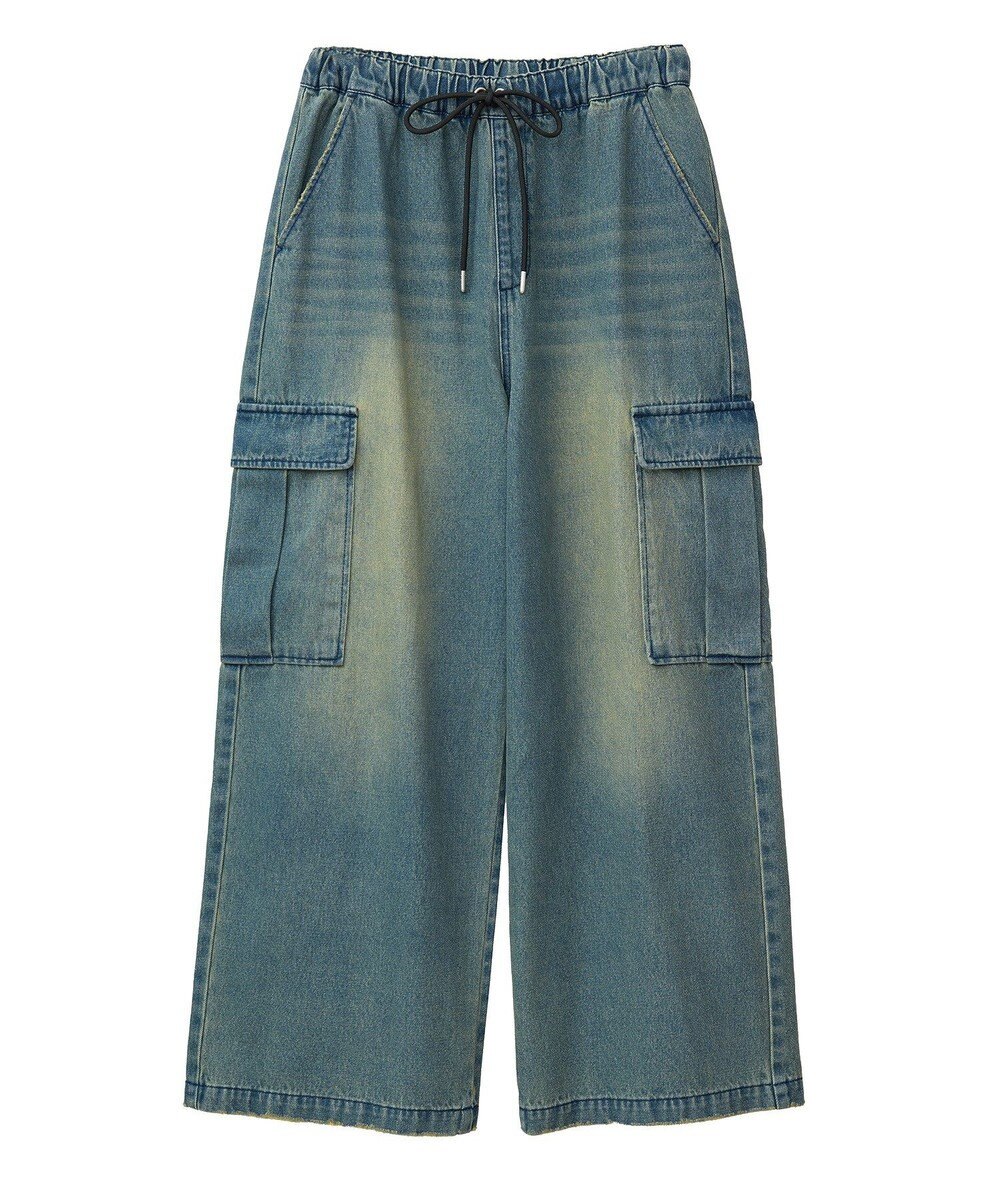 Green Parks ＥＧＯＩＳＴブリーチデニムカーゴパンツ 