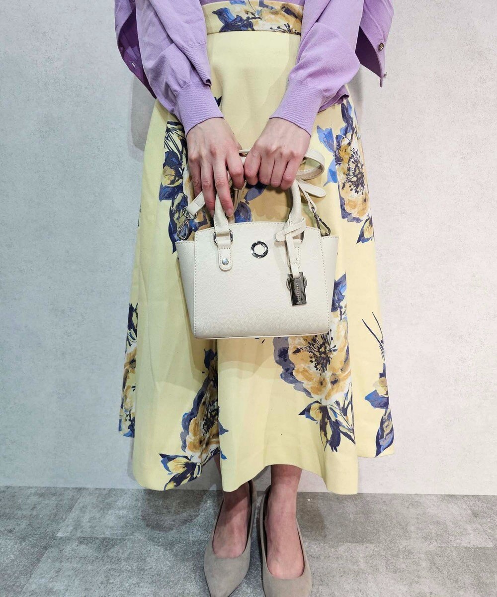 style code 【MERCURYDUO/マーキュリーデュオ】メタルアイレット　ミニハンドバッグ 