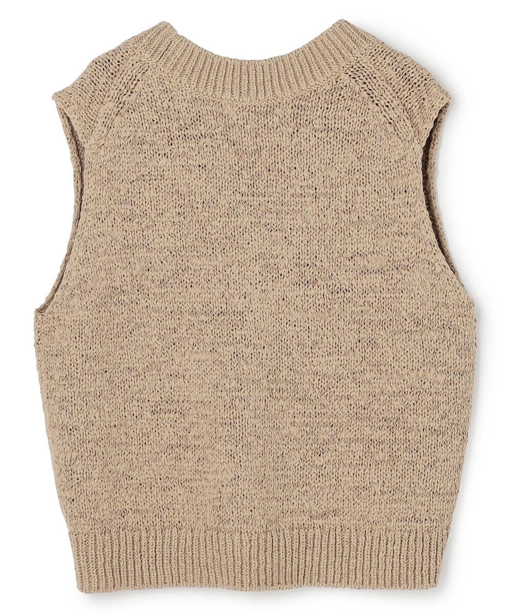 UNFILO テープヤーンニット ベスト 