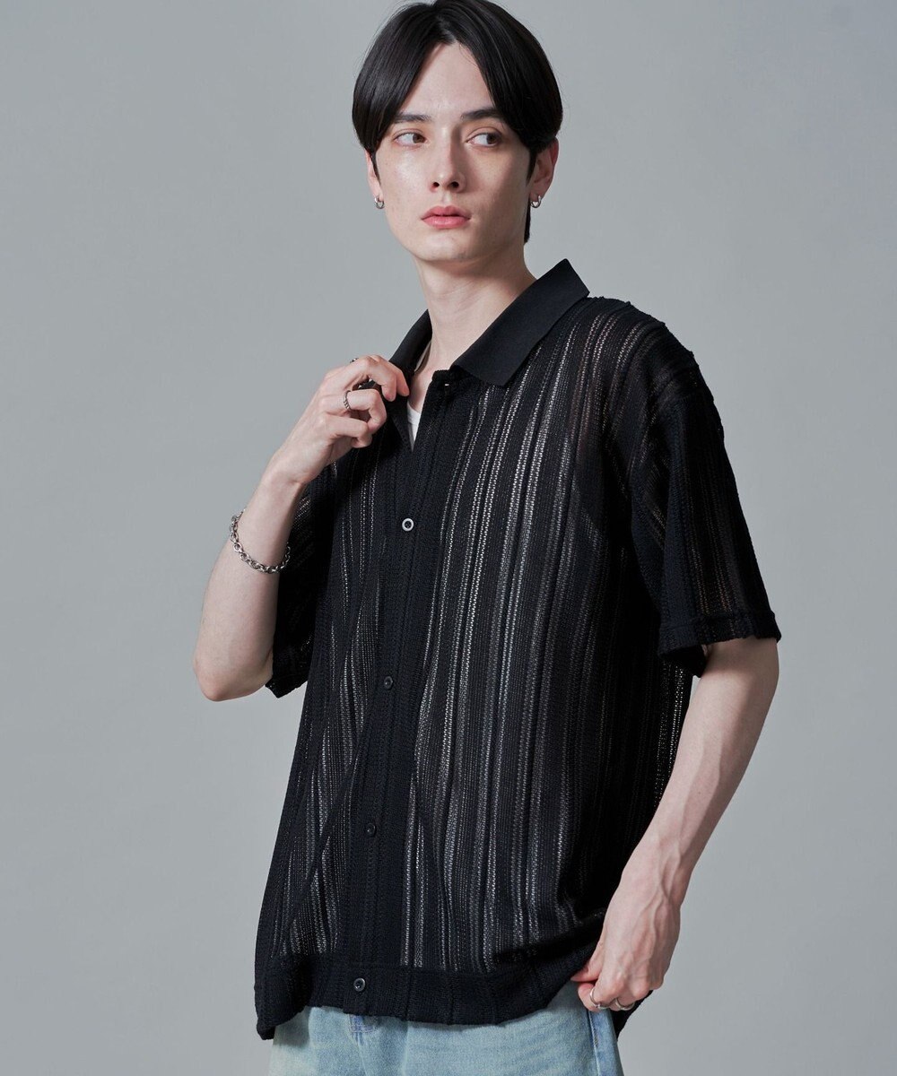 WEGO 【２点SET】アンサンブルシアーシャツ（SS） 