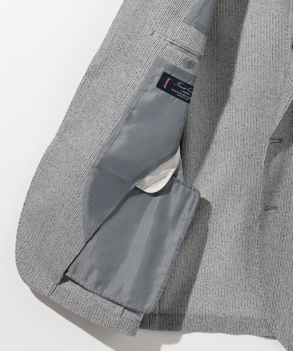 JOSEPH ABBOUD 【JAPANファブリック/清涼/軽量】和紙ラッセルジャージー ジャケット 