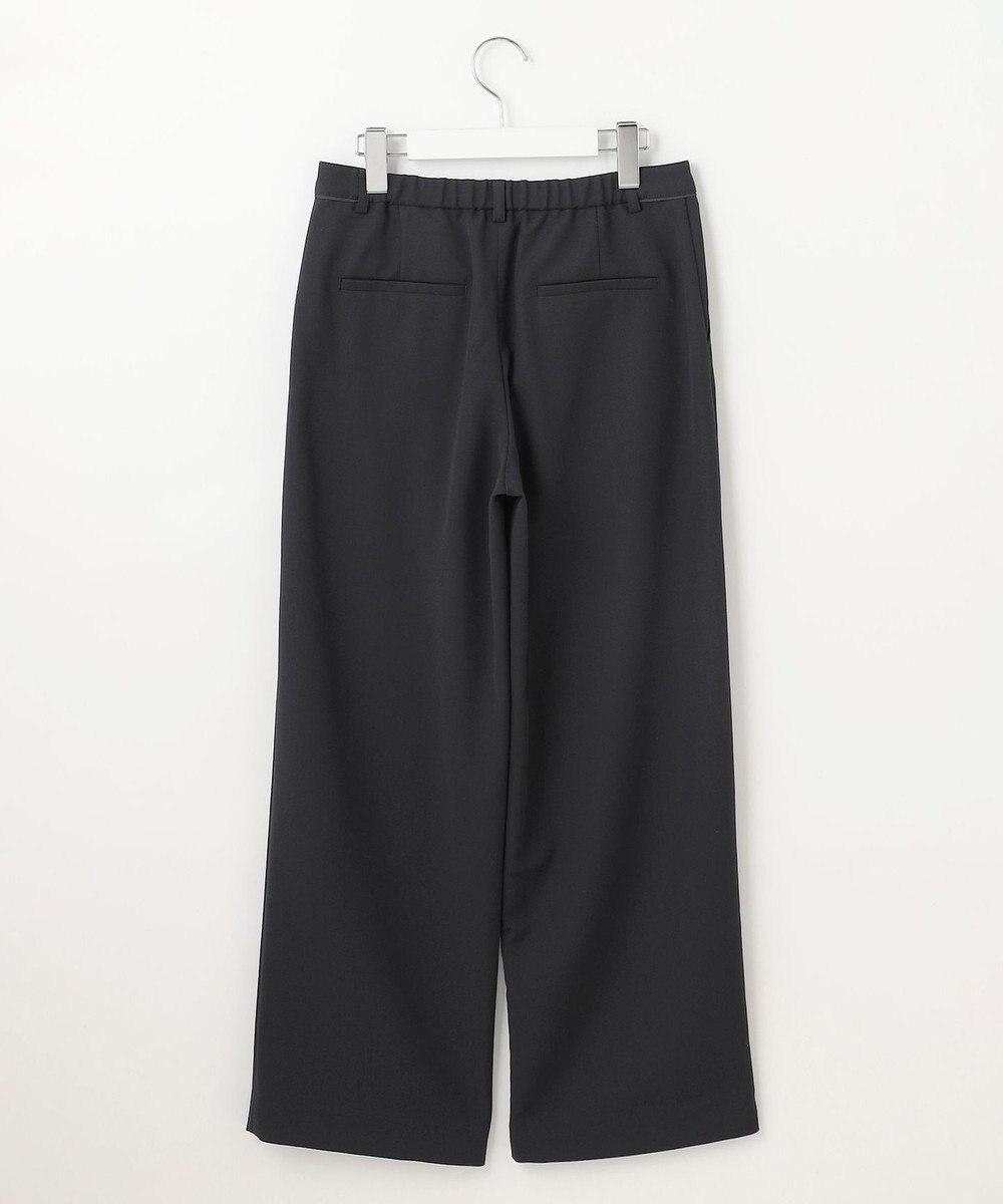 J.PRESS LADIES 【洗える】Crispyツイル ストレート パンツ 