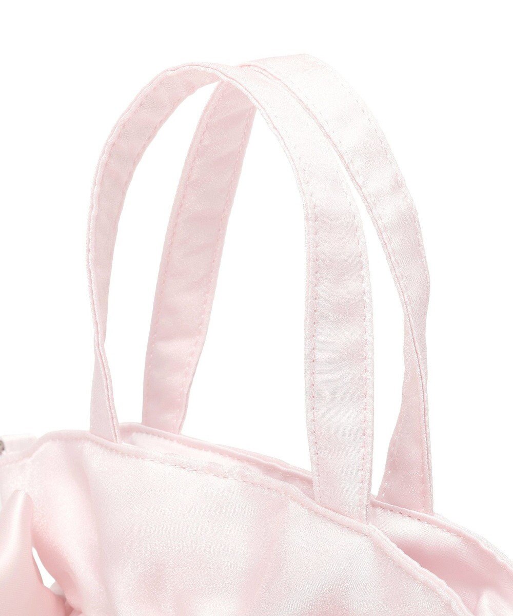 Maison de FLEUR オーガンジーダブルリボン2Wayトートバッグ 