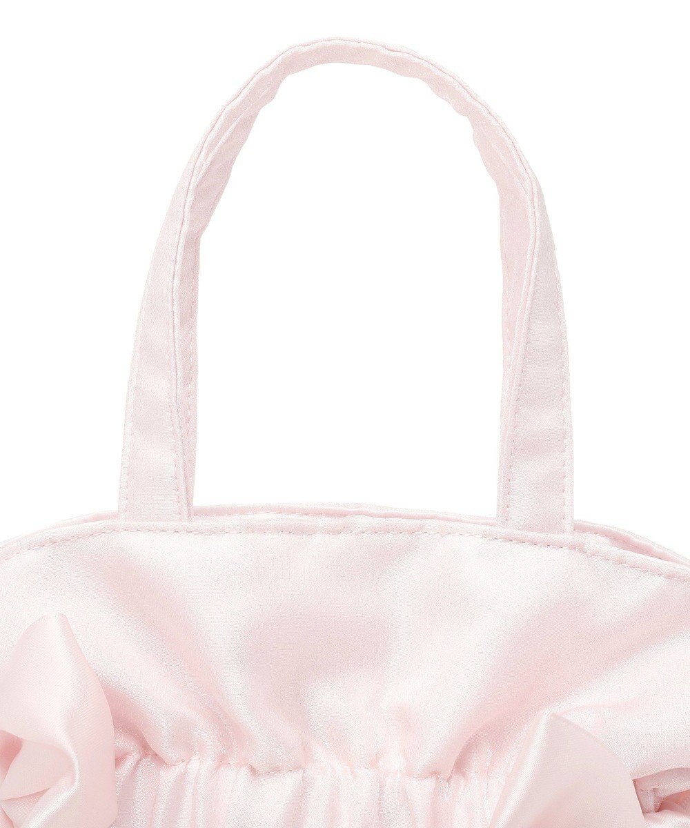 Maison de FLEUR オーガンジーダブルリボン2Wayトートバッグ 