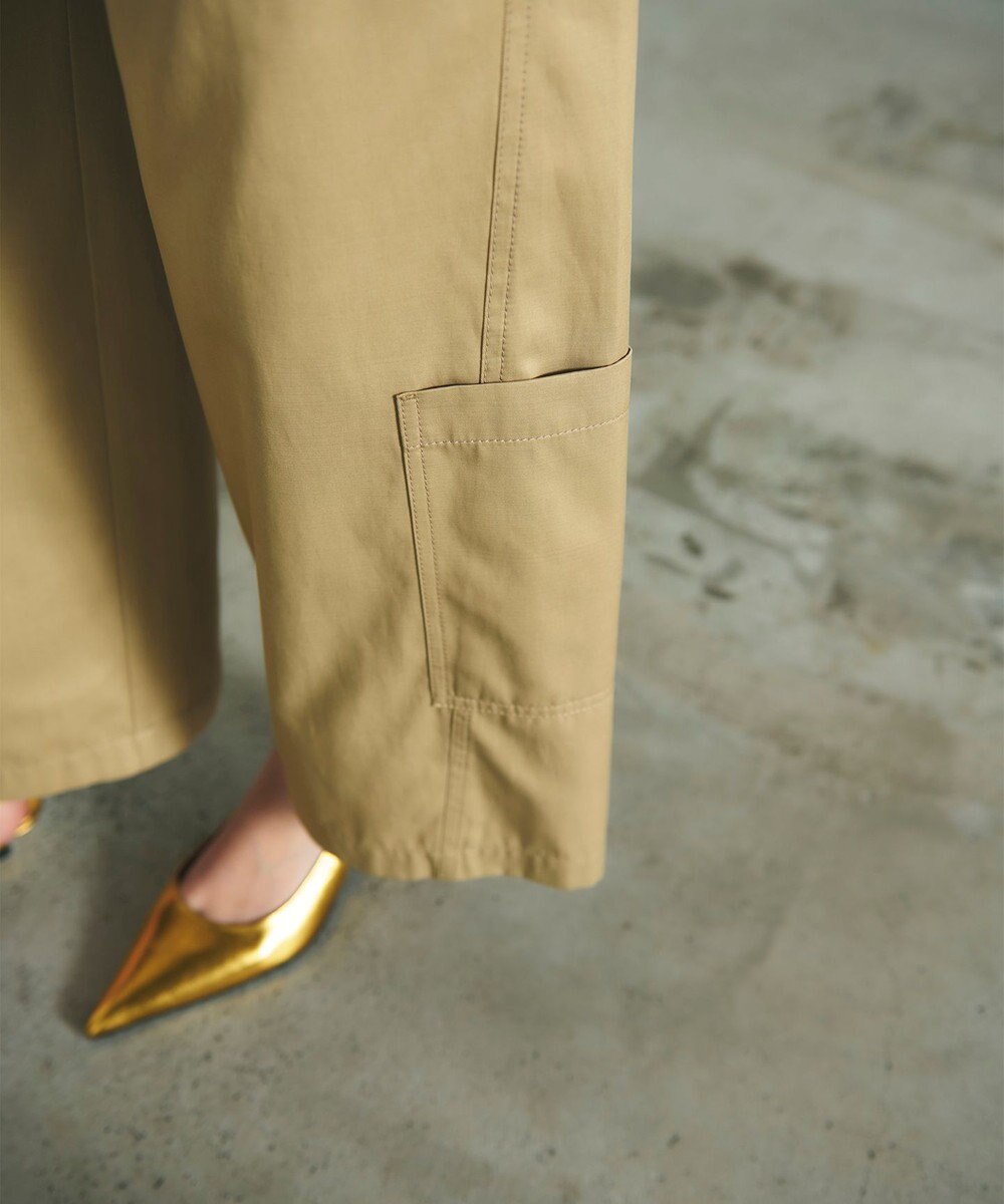 GRACE CONTINENTAL アシンメトリーワークパンツ 