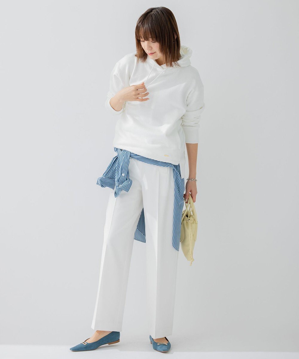 23区 L 【洗える】CANCLINI バンドカラー シャツ 