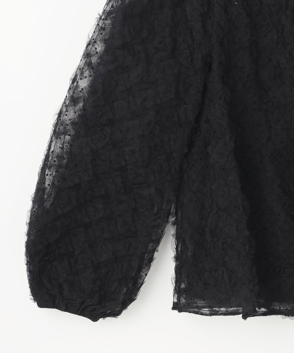 GRACE CONTINENTAL チュール刺繍トップ 