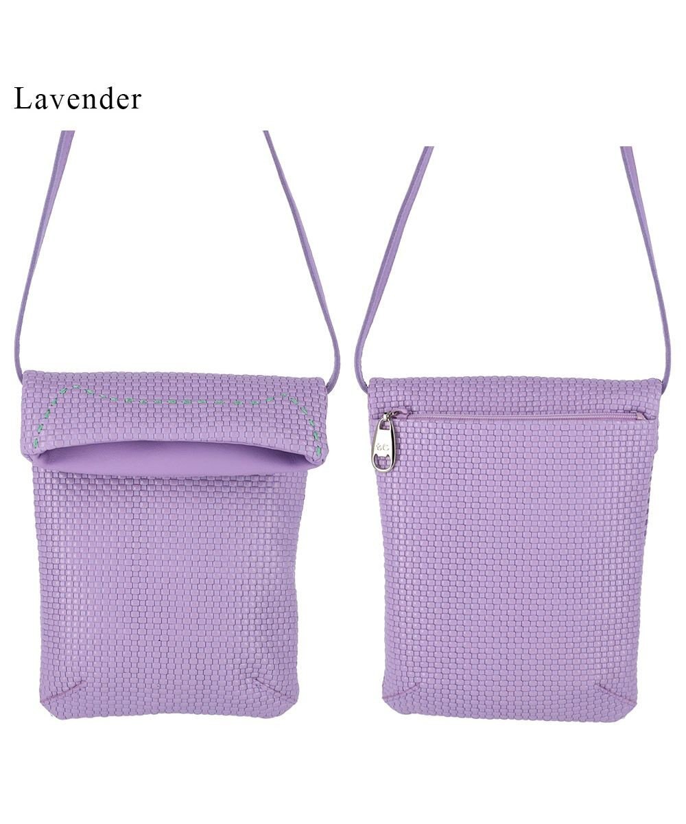 tsumori chisato CARRY エンボスメッシュ ショルダーバッグ ミニバッグ スマホショルダー 