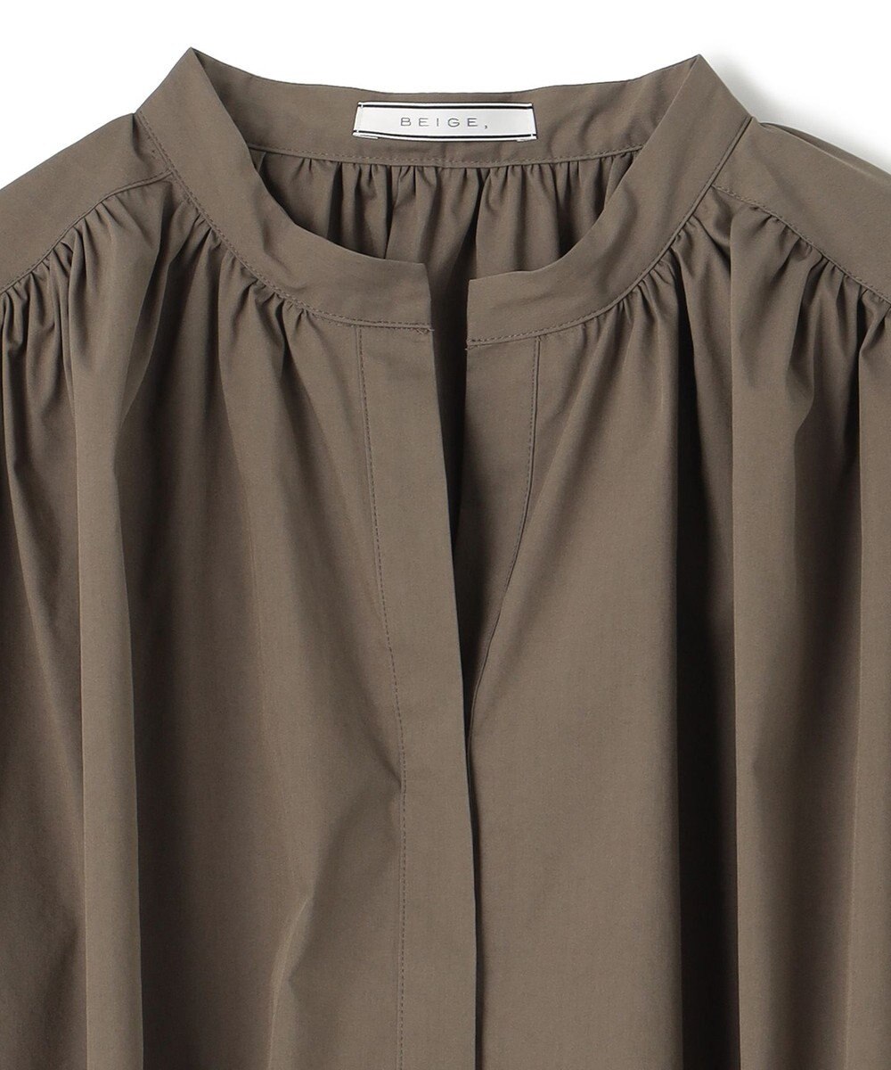 BEIGE， HYDRANGEA / ギャザーワンピース 