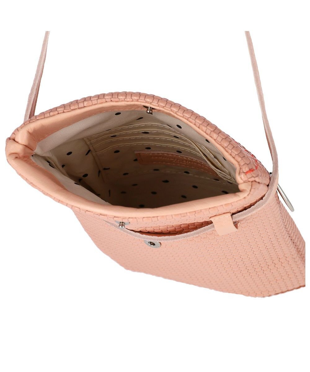 tsumori chisato CARRY エンボスメッシュ ショルダーバッグ ミニバッグ スマホショルダー 