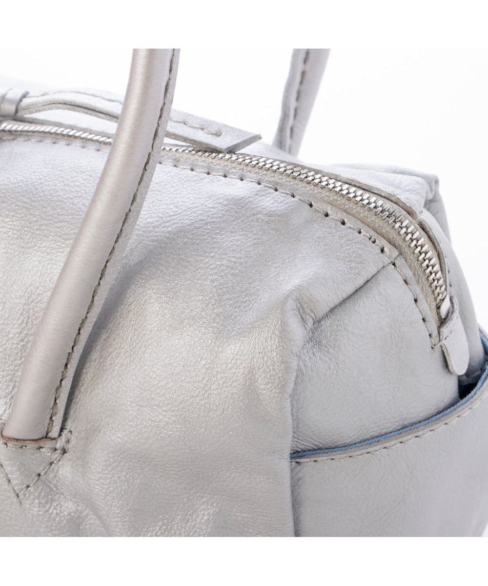 UNBILLION ペルケ perche / ソフトレザーワイドボストントート 