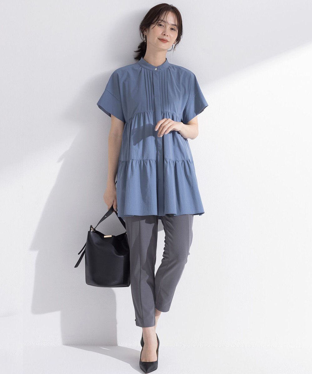 組曲 S 【ご好評につき追加生産！】ジョーゼットジャージースタイルアップ パンツ 