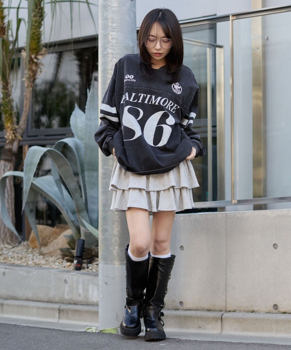 WEGO 【ユニセックス着用ITEM】ナンバリングT（長袖） 