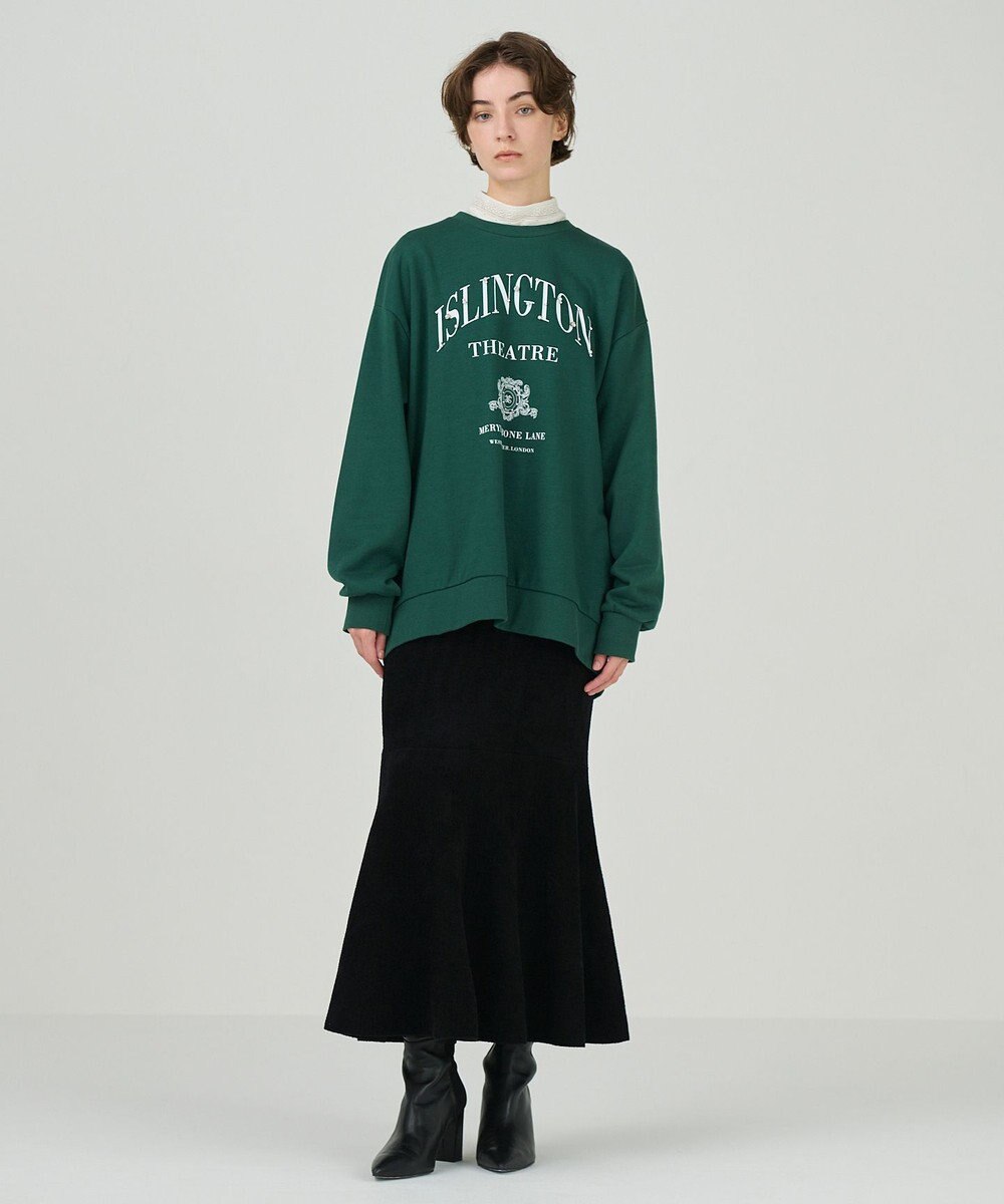 GRACE CONTINENTAL モールニットスカート 