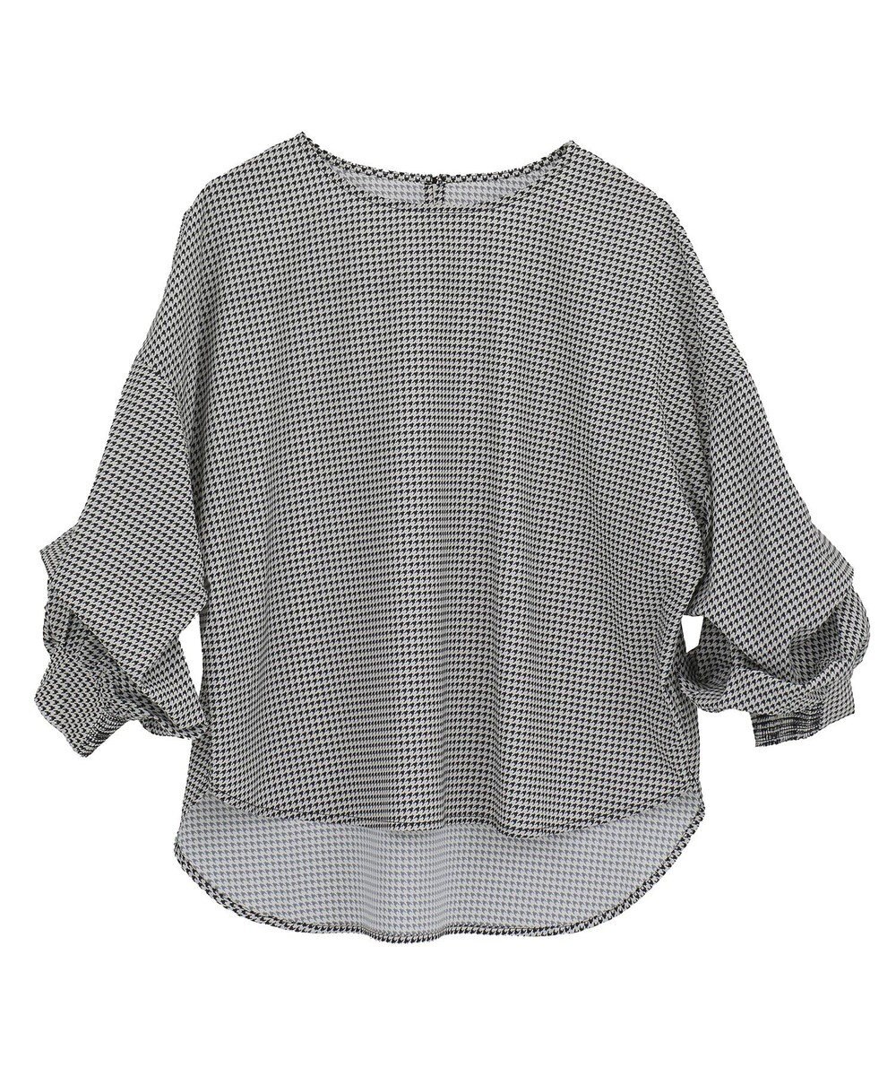 YECCA VECCA 2wayボリューム袖ブラウス 