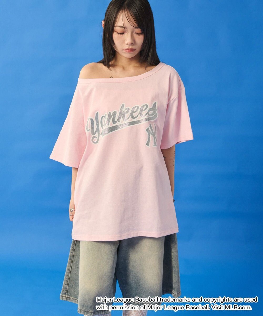 WEGO 別注MLBオフショルビッグT 