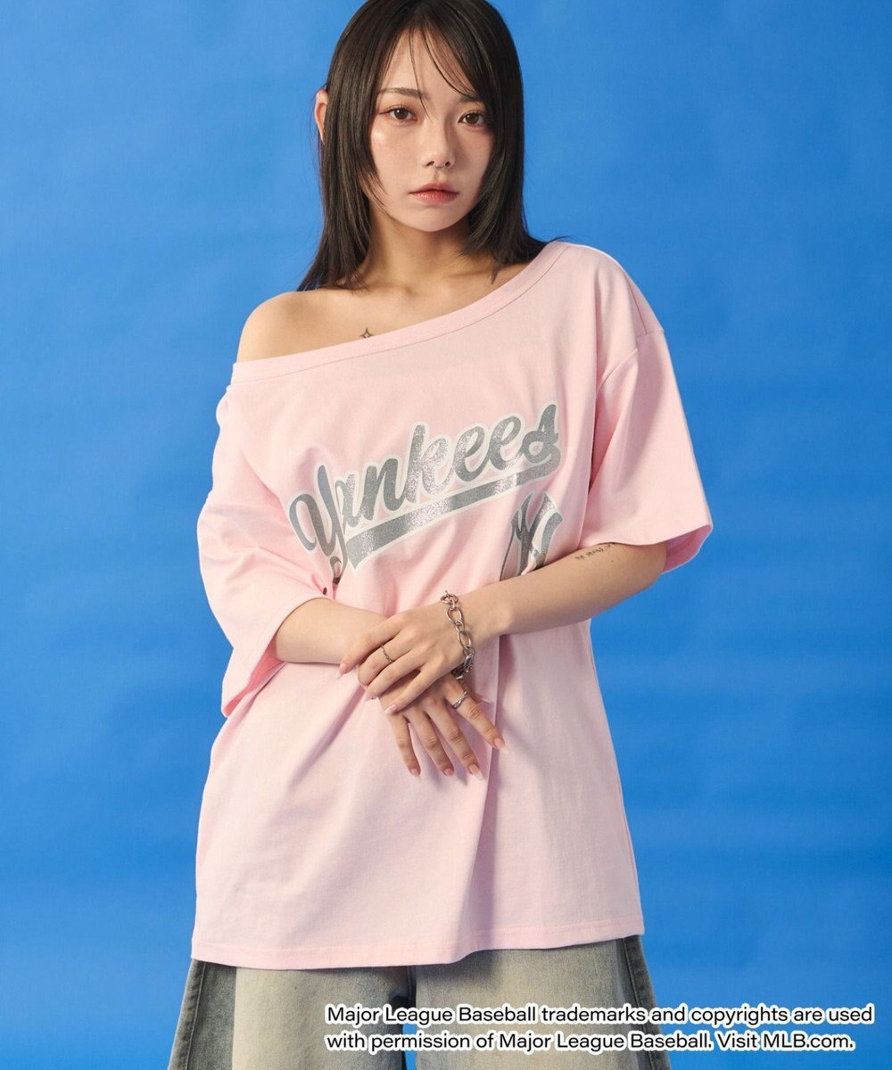 WEGO 別注MLBオフショルビッグT 