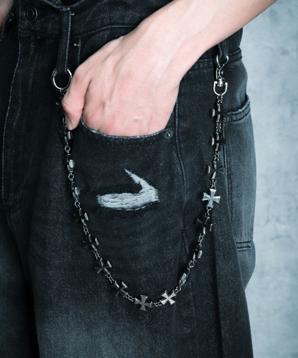 WEGO Mモチーフウォレットチェーン 