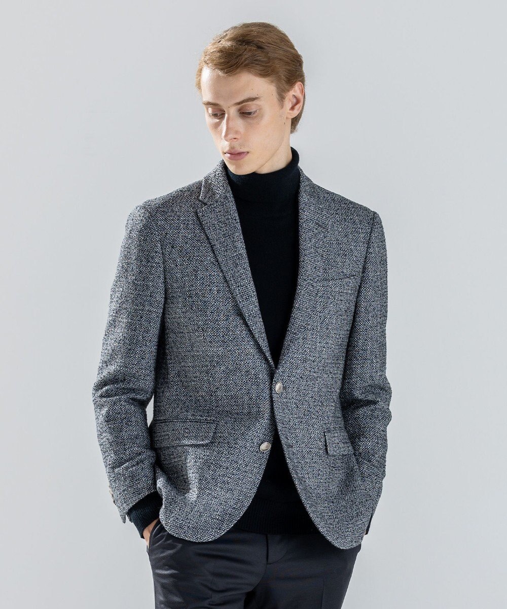 JOSEPH HOMME 【新素材】ブレンテッドライトツイード　ジャケット 