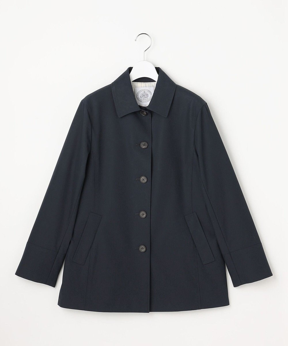 J.PRESS LADIES ドライストレッチ ショート ステンカラー コート 