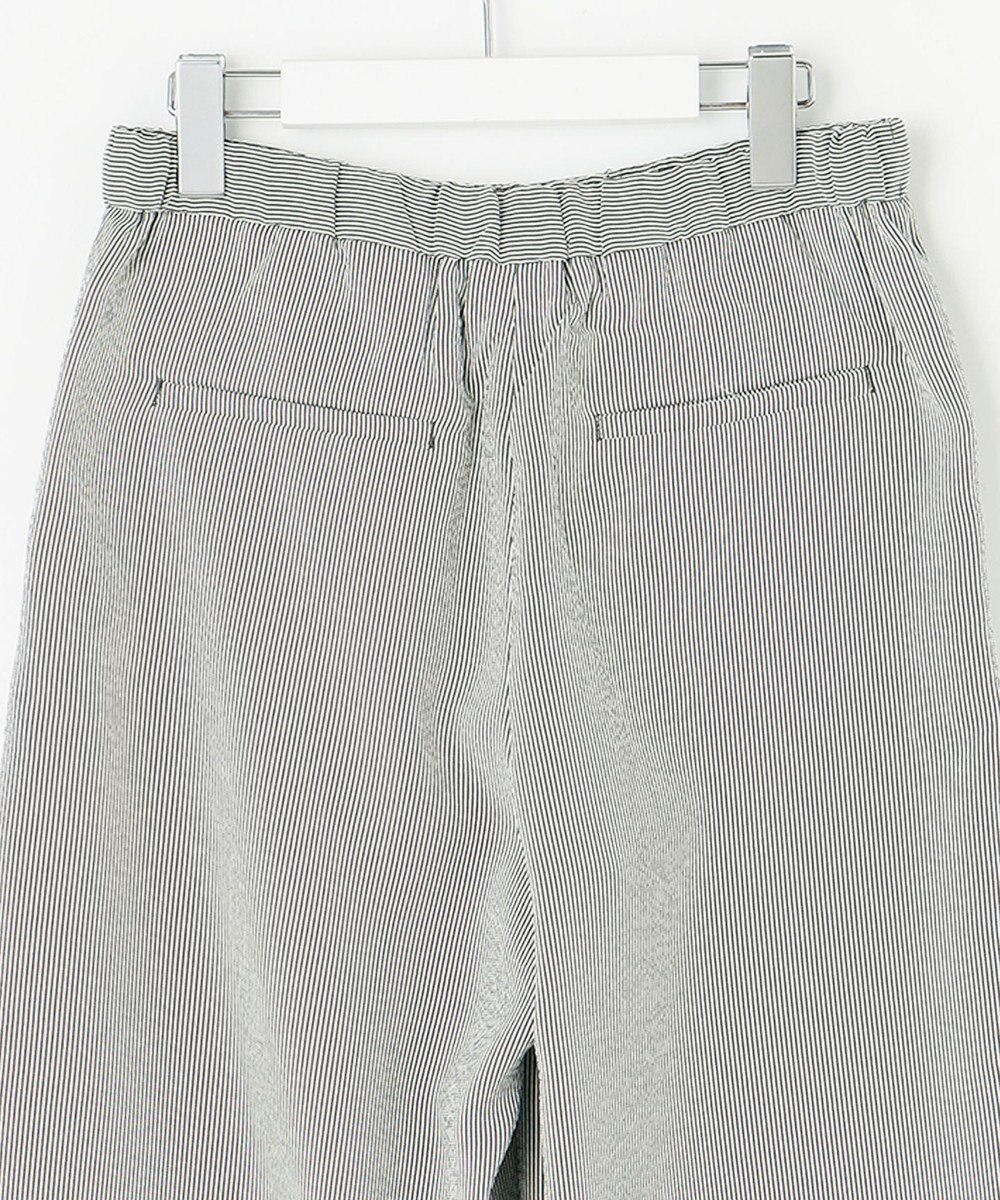 J.PRESS LADIES 【洗える】エアロツイルストライプ イージーパンツ 