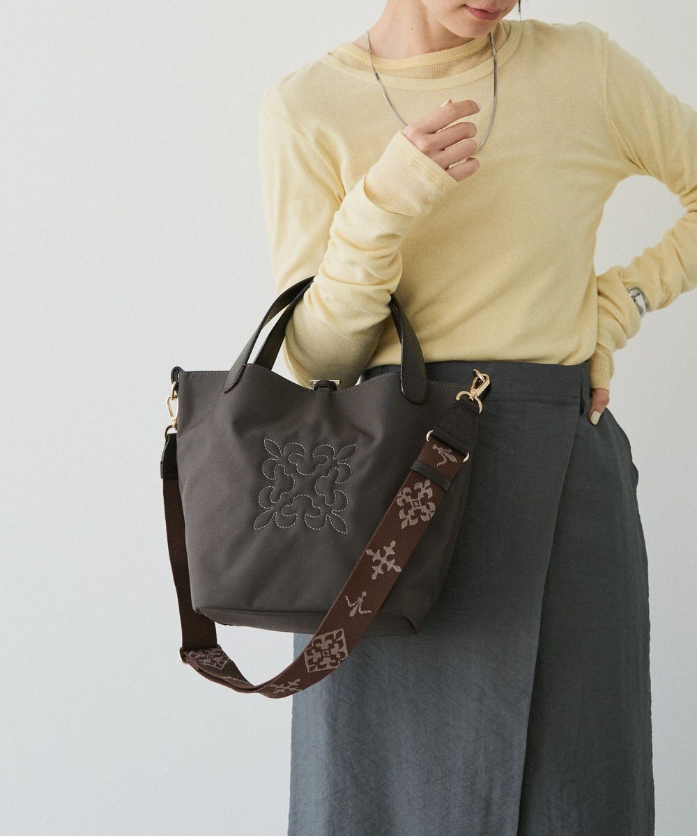 russet コーデュラナイロン2WAYタウントートバッグ(CE-1673-WEB) 