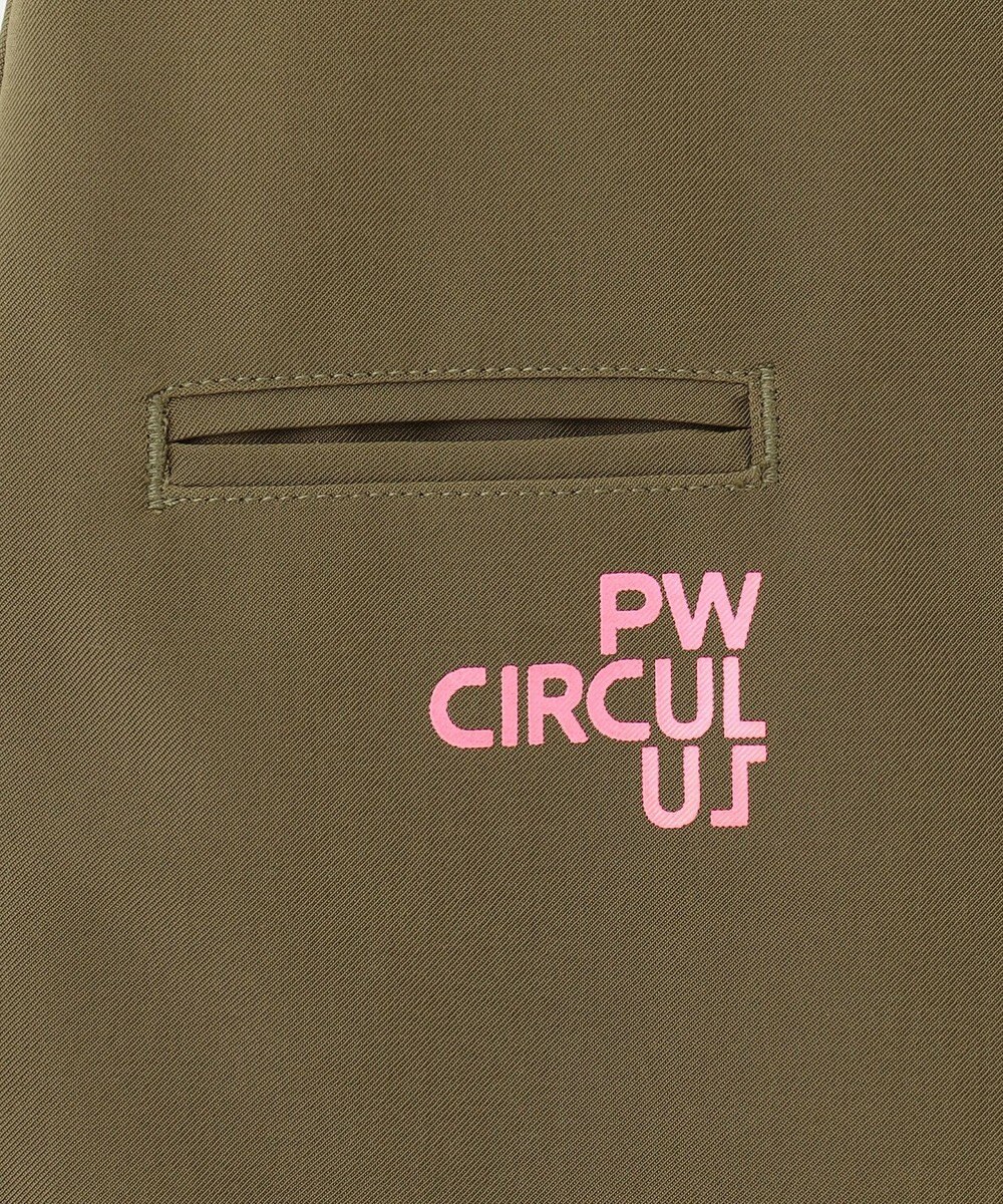 PW CIRCULUS 【WOMEN】【ストレッチ/撥水】インナー付き バックプリーツ スカート 