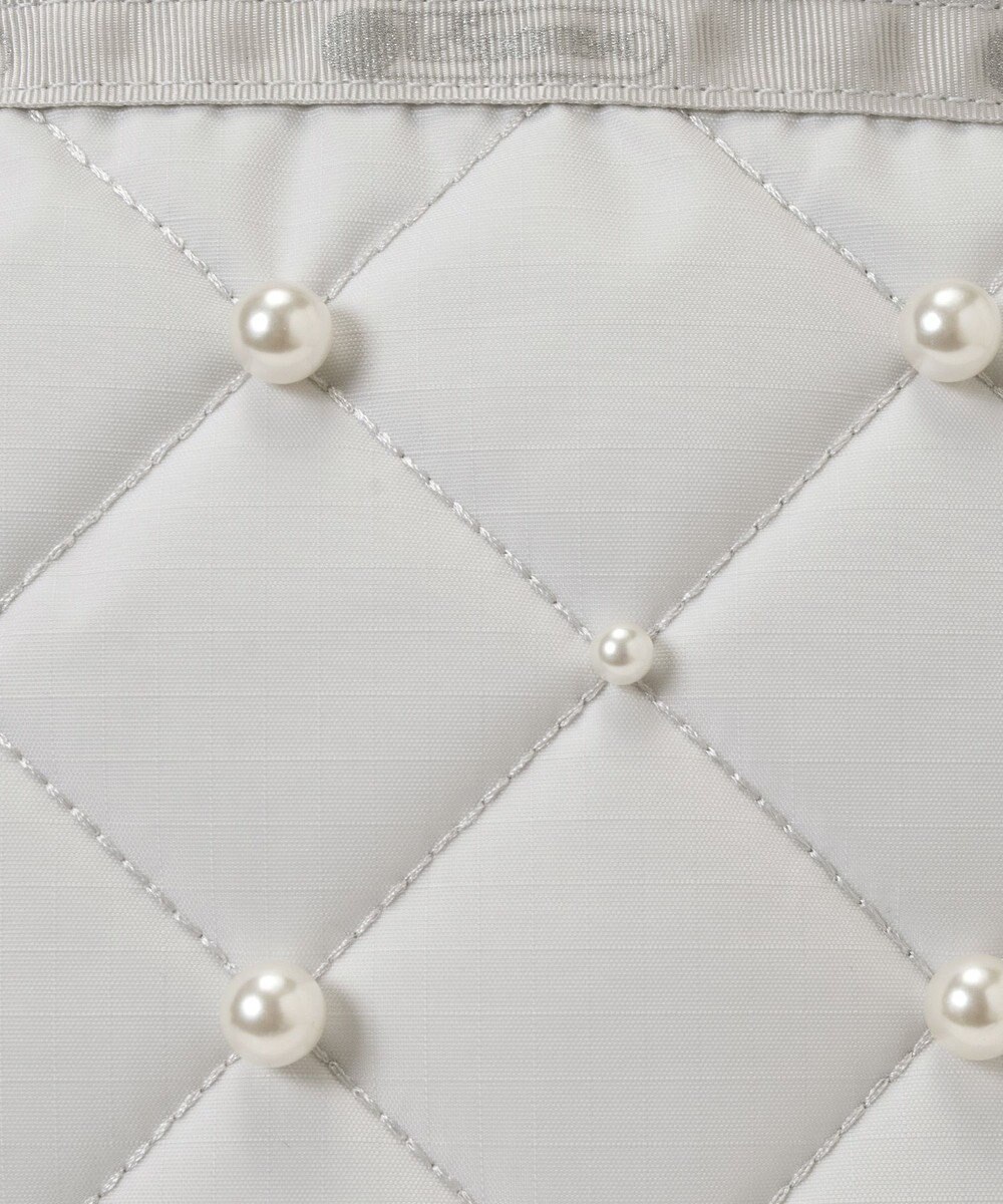LeSportsac BUCKET TOTE W PEARLS/ミストグレーパール 