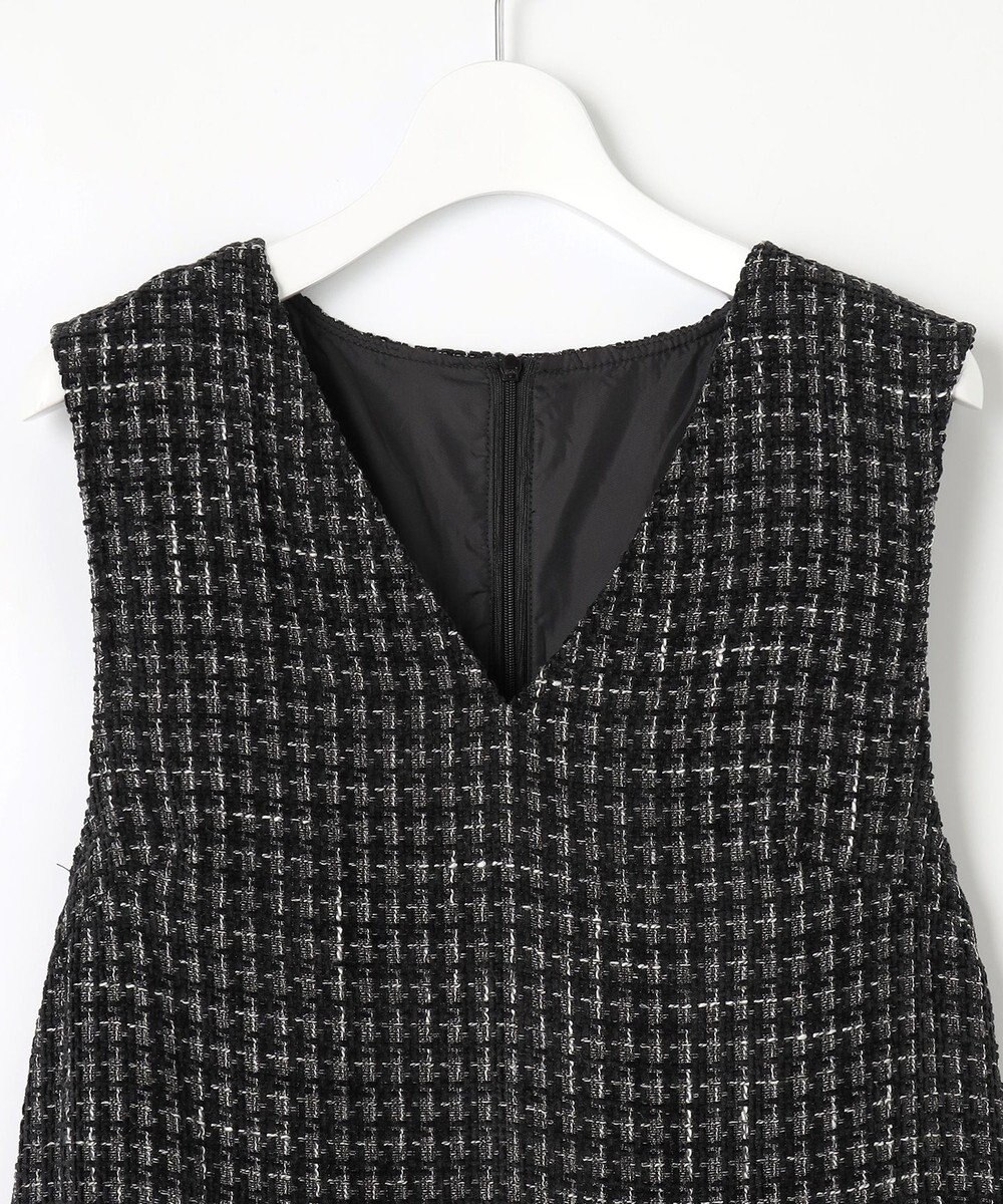 Feroux ツイードジャンパースカート 