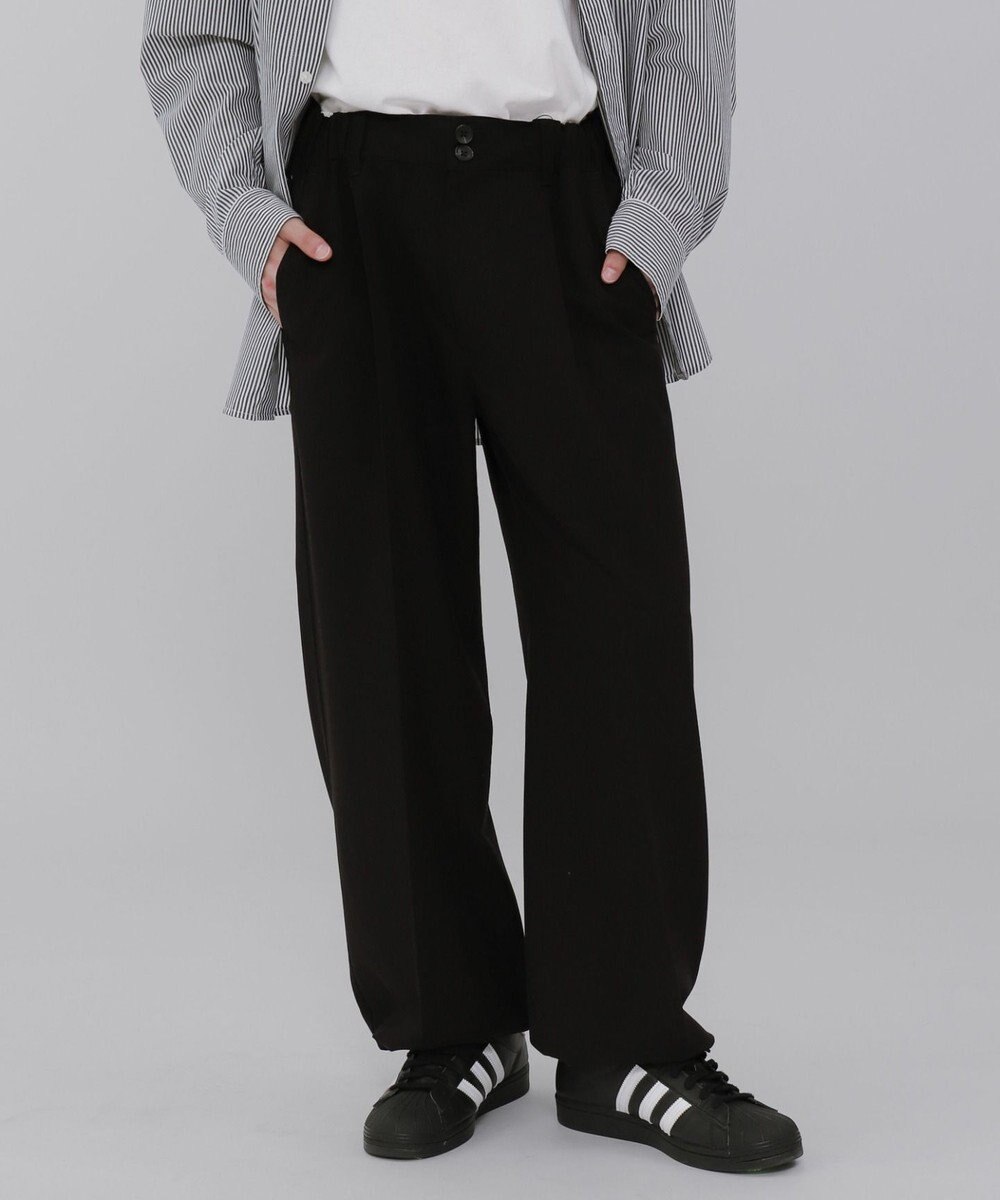 WEGO ローライズバギーフレアスラックス 